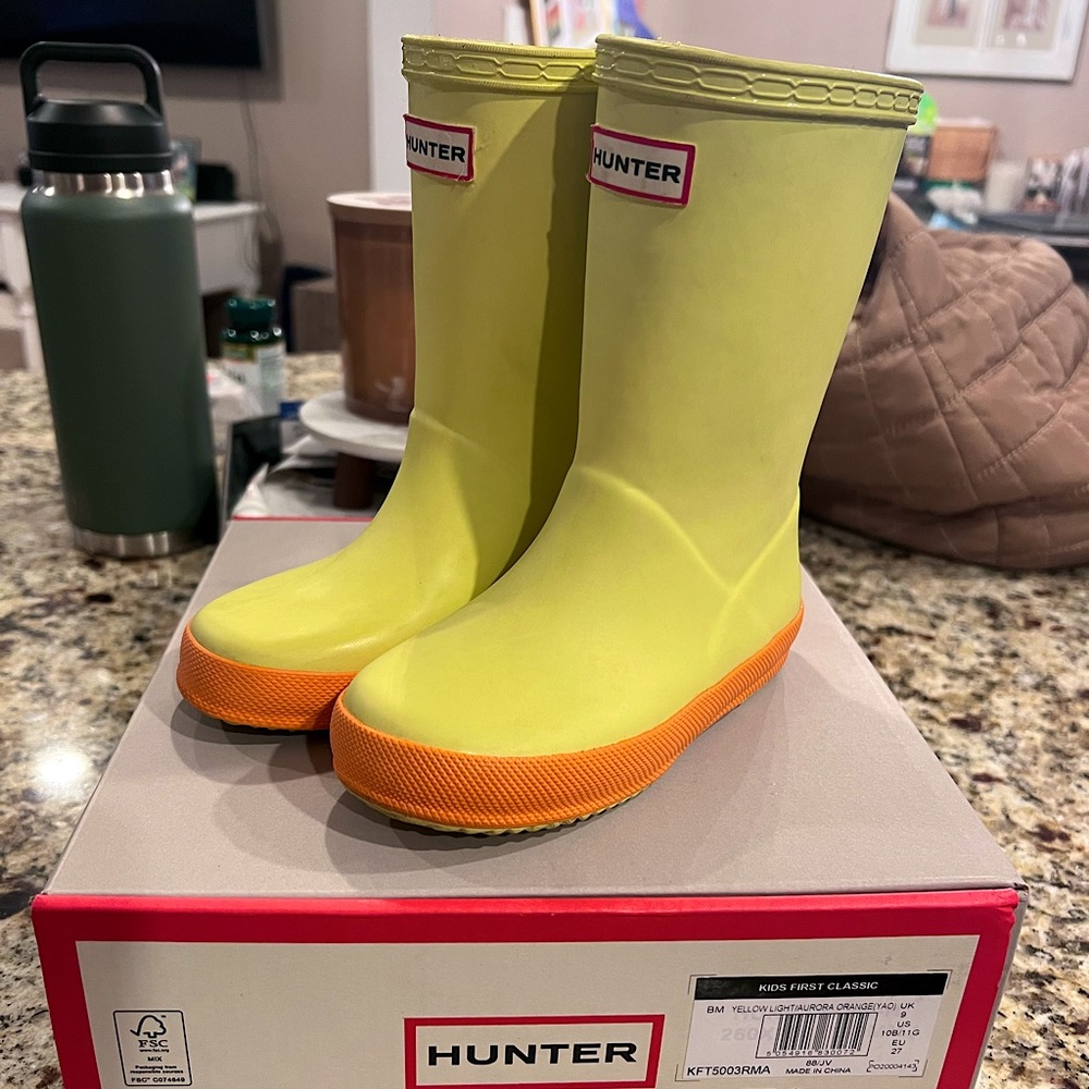 Kids hunter boots